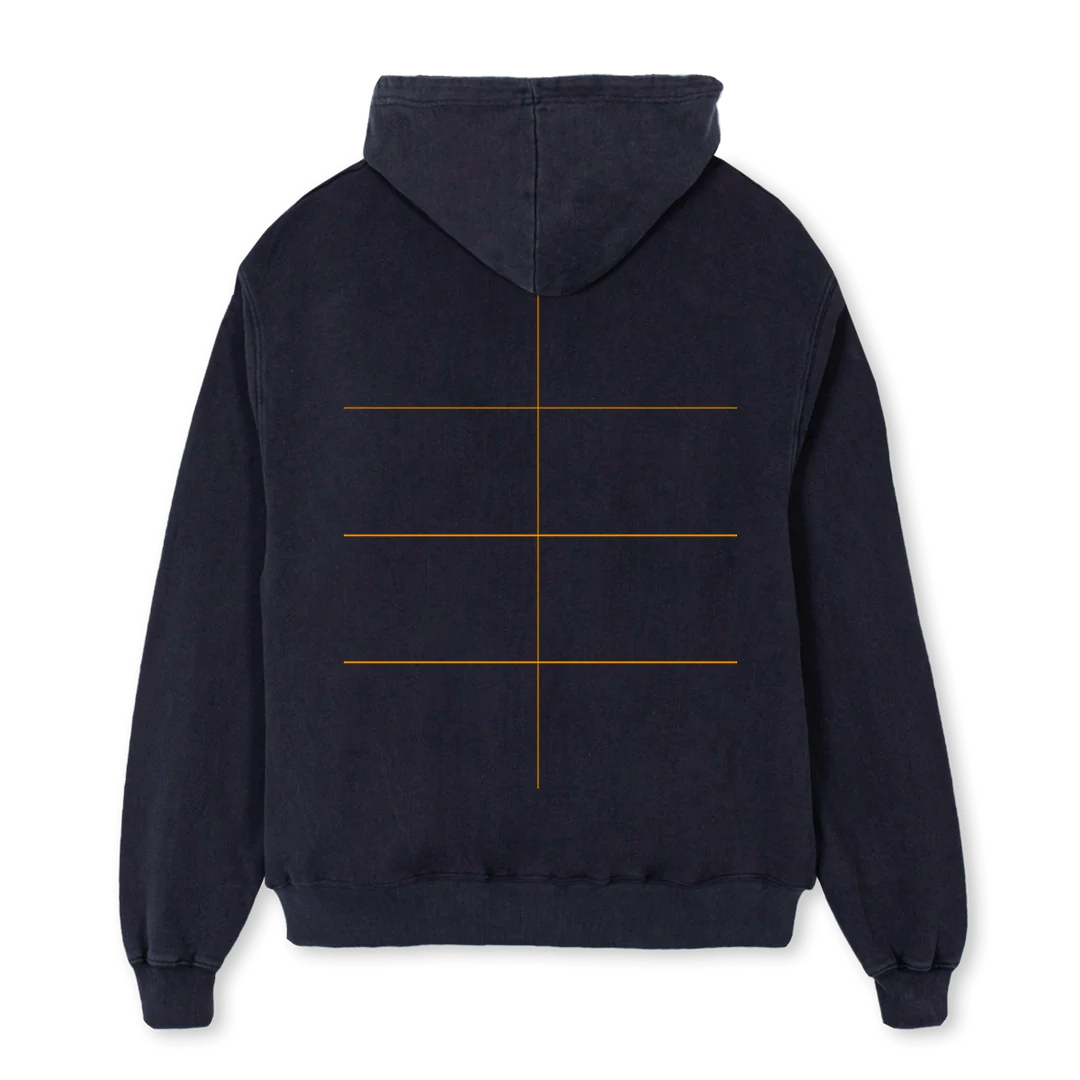 DCFISCHERROCK Vintage Black Oversized Hoodie. - Image 2