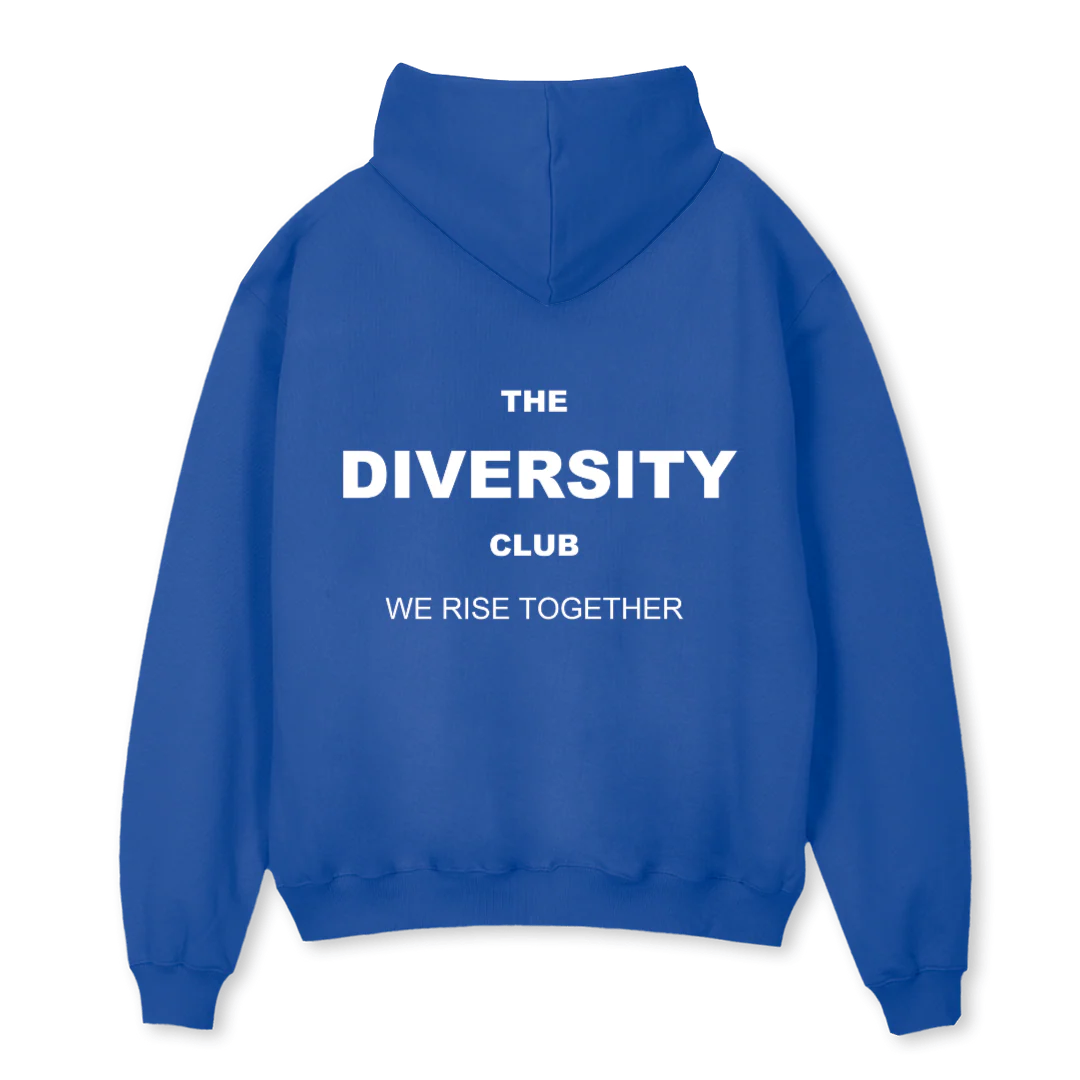 DCORIGINAL Cobalt Blue Oversized Hoodie. - Image 2
