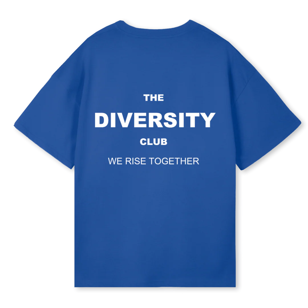 DCORIGINAL Cobalt Blue Oversized Tee. - Image 2