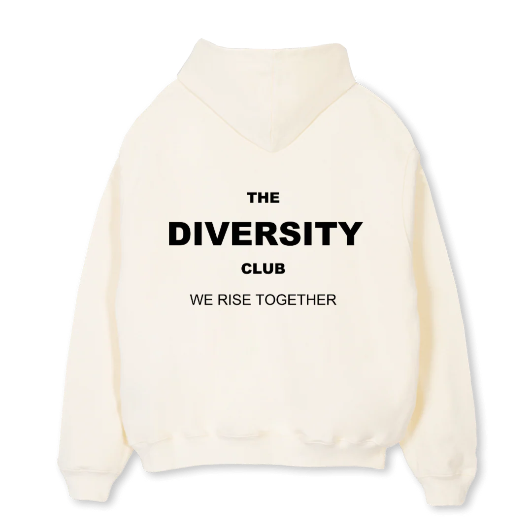 DCORIGINAL Cream Oversized Hoodie. - Image 2