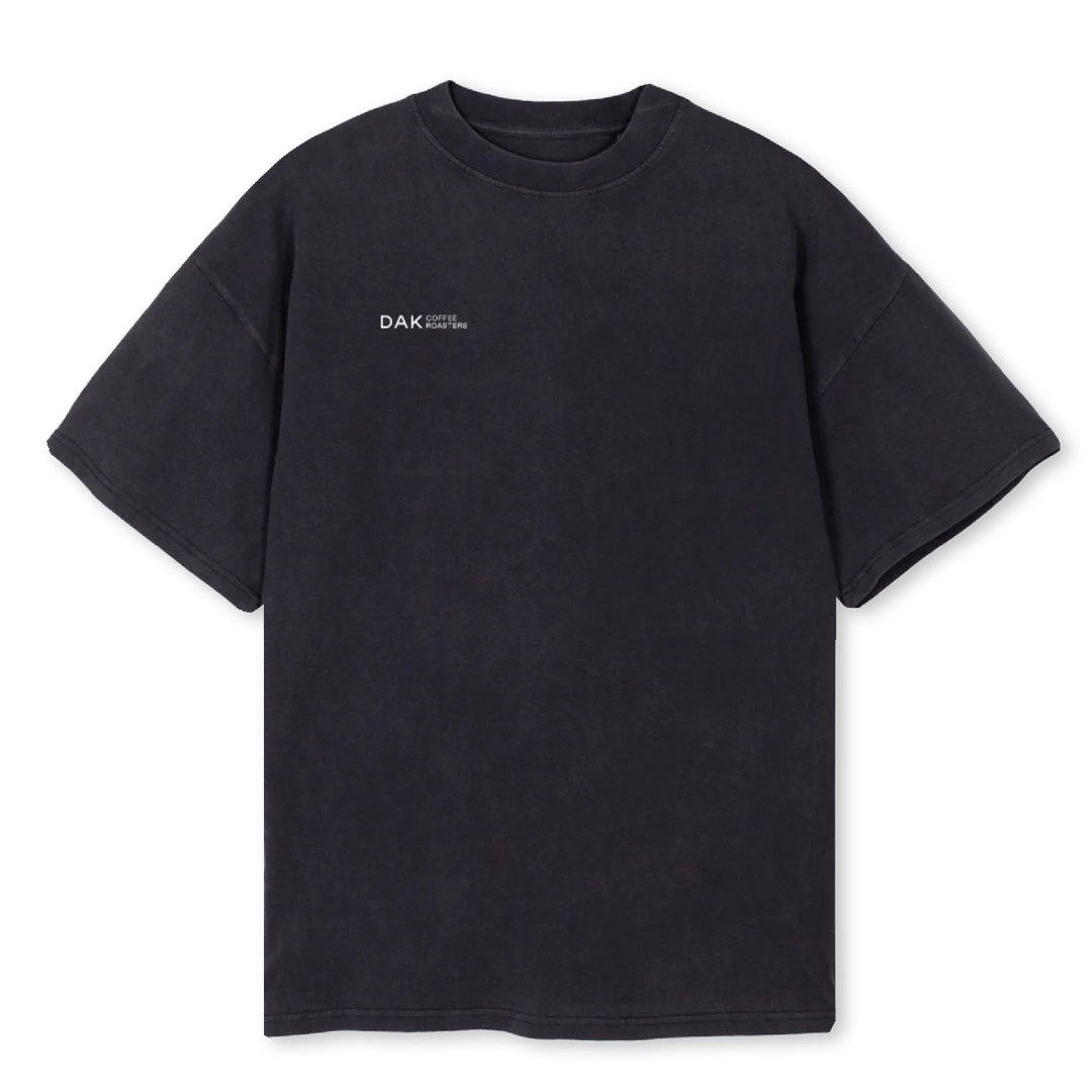 DCR BIG Vintage Black Oversized Tee.