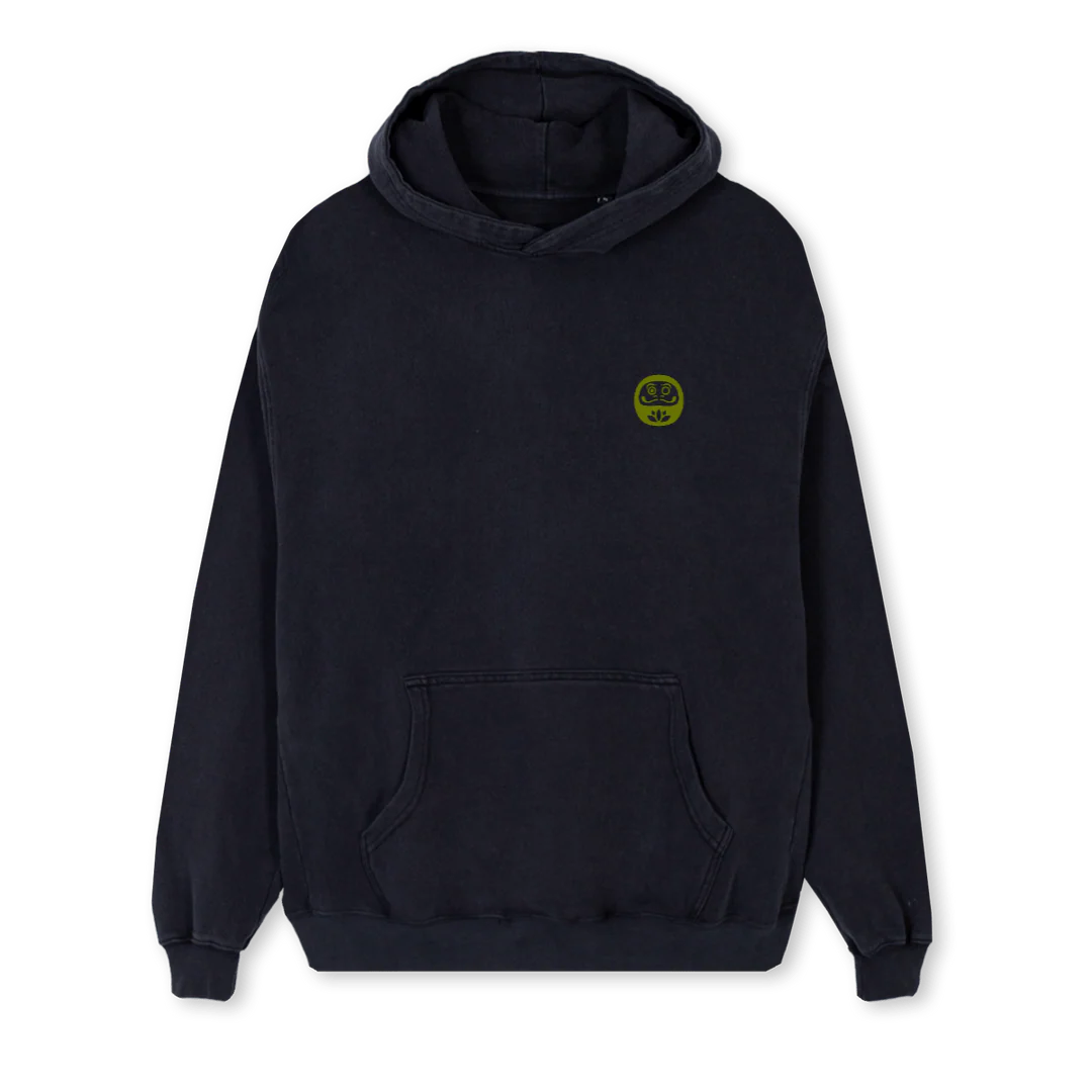DDDTEST Vintage Black Regular Hoodie.