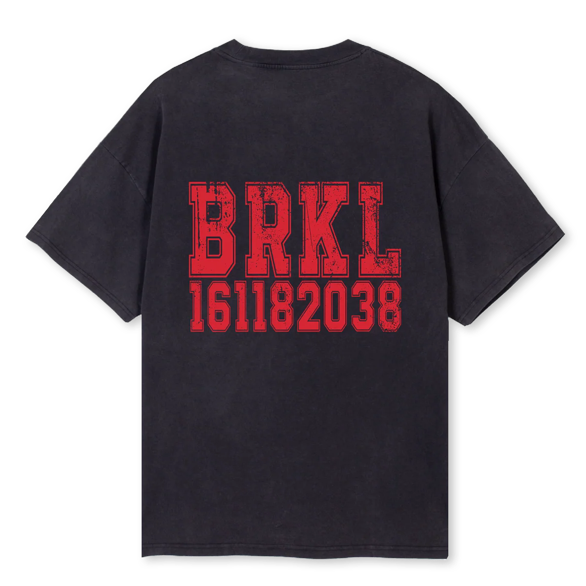 DDREDVBLACK Vintage Black Oversized Tee. - Image 2
