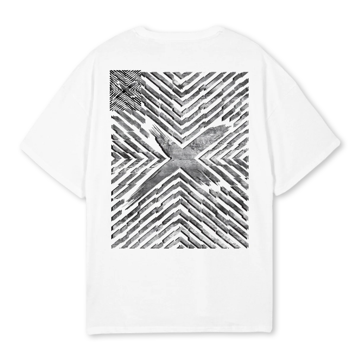 DEEMONZ White Oversized Tee. - Image 2