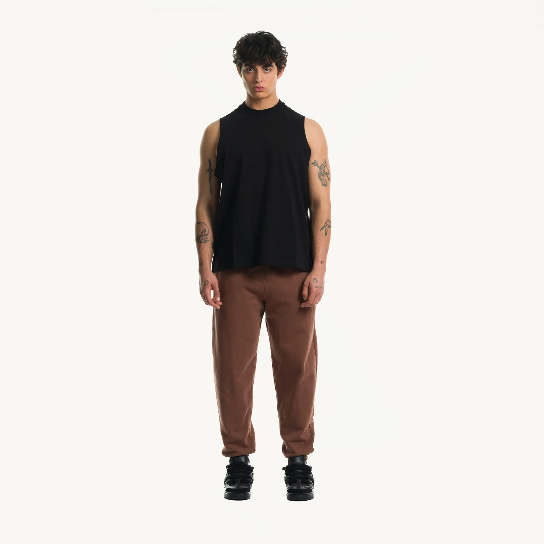 Deep Black Oversized Vest. - Image 2