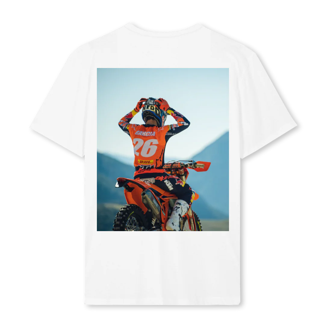DEFINITIVATRES White Regular Tee. - Image 2