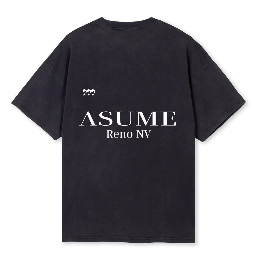 DESIGN THIRTY Vintage Black Oversized Tee. - Image 2