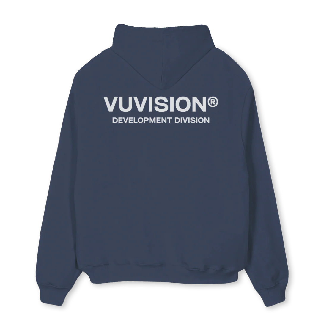 DEVDHOODIE Navy Blue Oversized Hoodie. - Image 2