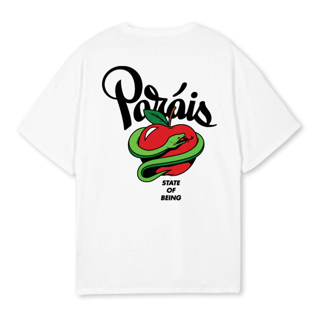 DEVINE PRINCIPLES White Oversized Tee. - Image 2
