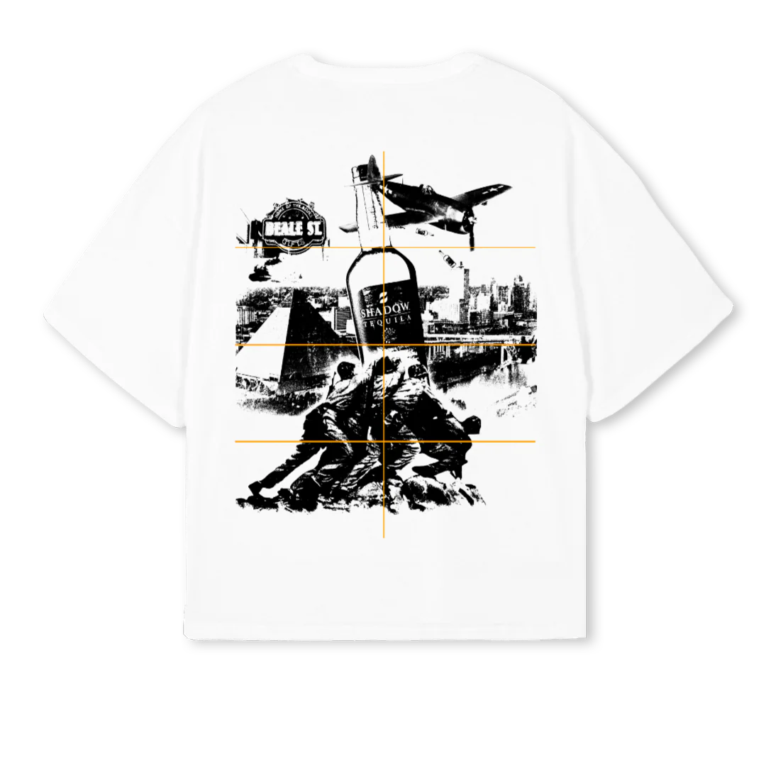 DIF  White Oversized Boxy Tee. - Image 2