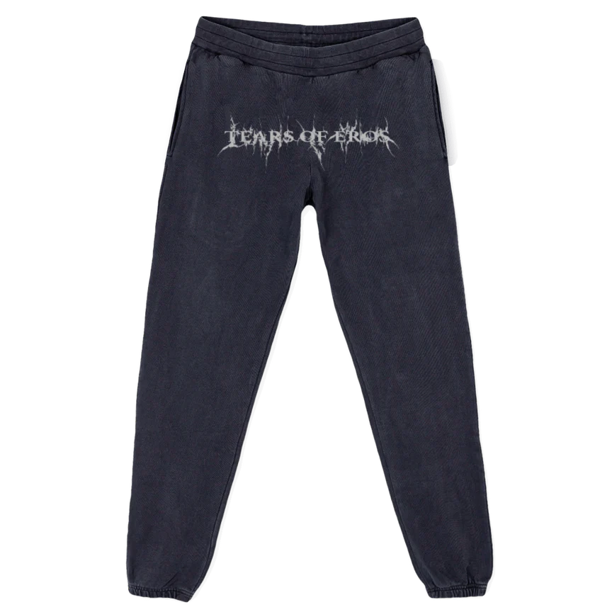 DKJSFJ Vintage Black Relaxed Sweatpants.