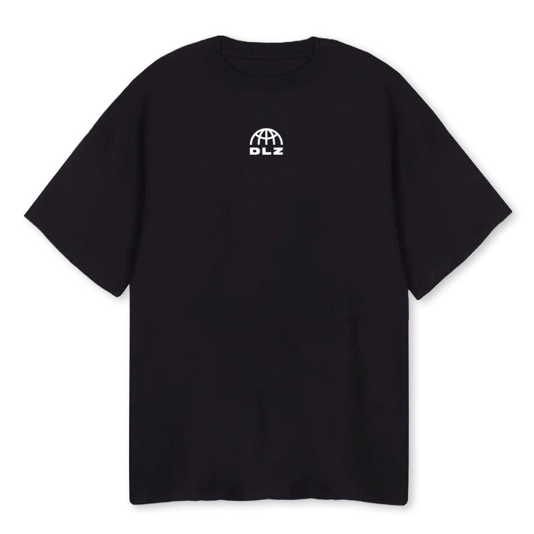DLZ Black Oversized Tee.