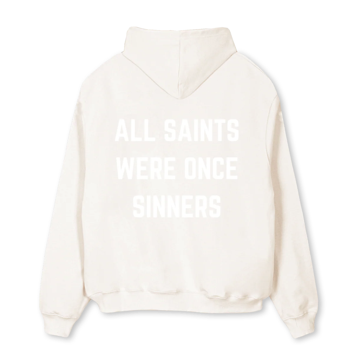 DMITRI Vintage White Oversized Hoodie. - Image 2