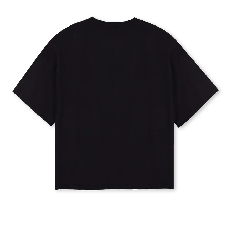 DOHSIMPLELOGO Black Oversized Boxy Tee. - Image 2
