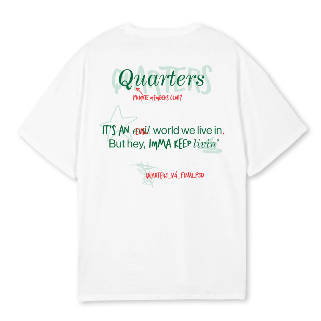 DONT BUY White Oversized Tee. - Image 2