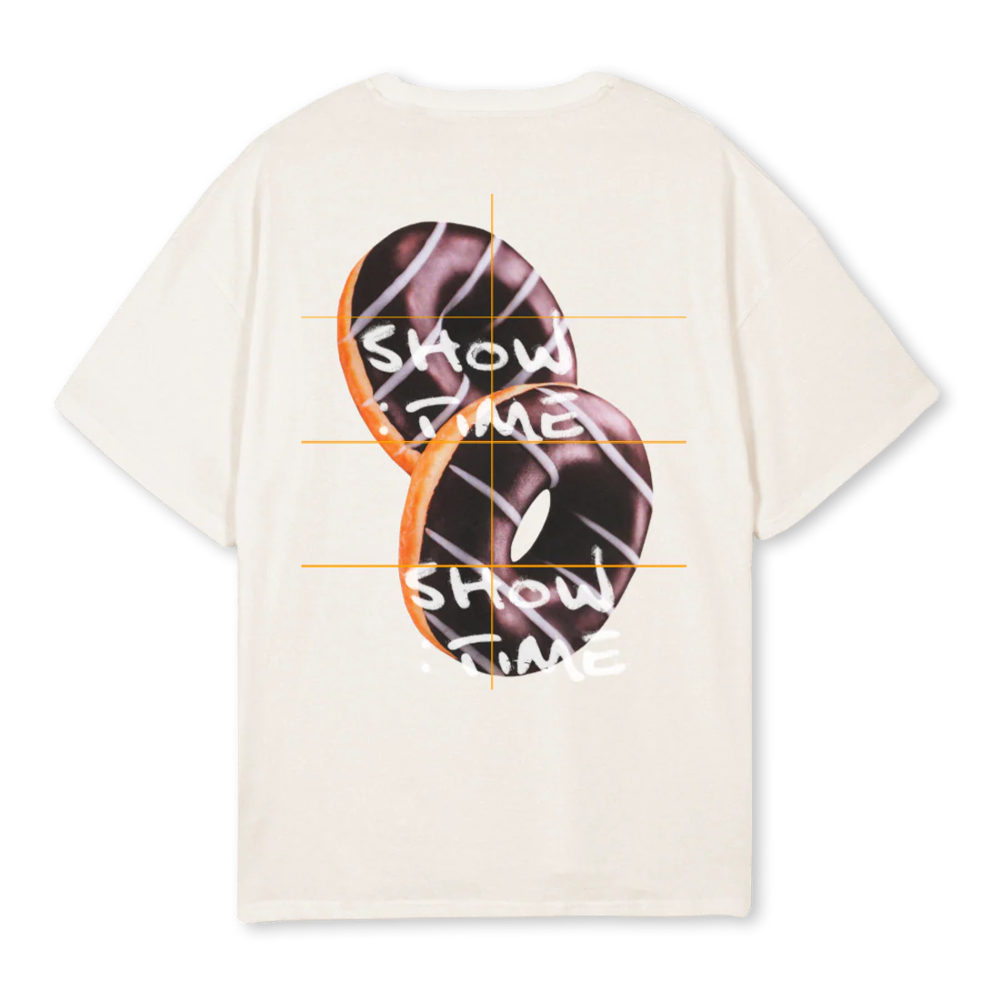 DONUT Vintage White Oversized Tee. - Image 2