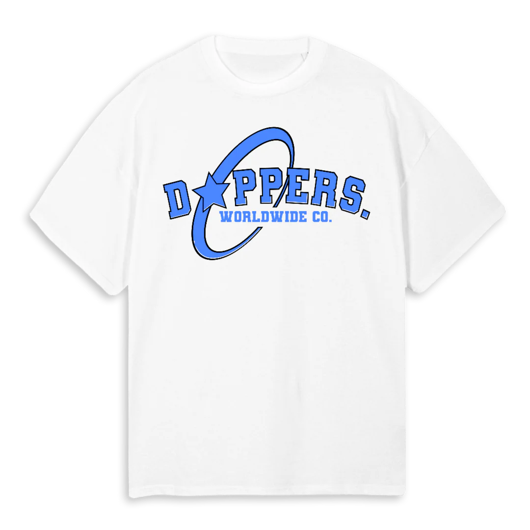 DOPPERS ATHLETIC White Oversized Tee.