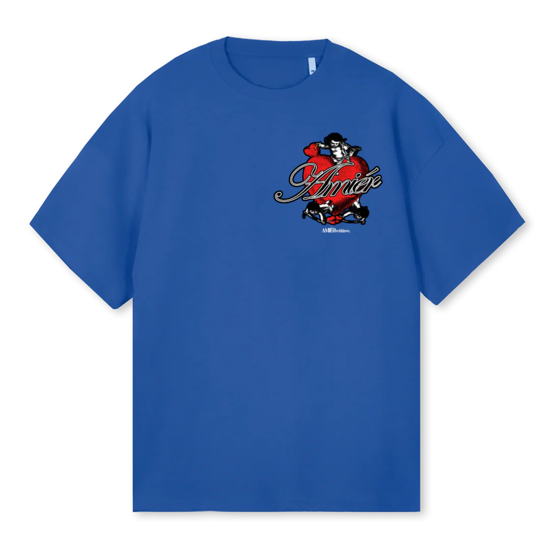 DOT Cobalt Blue Oversized Tee.