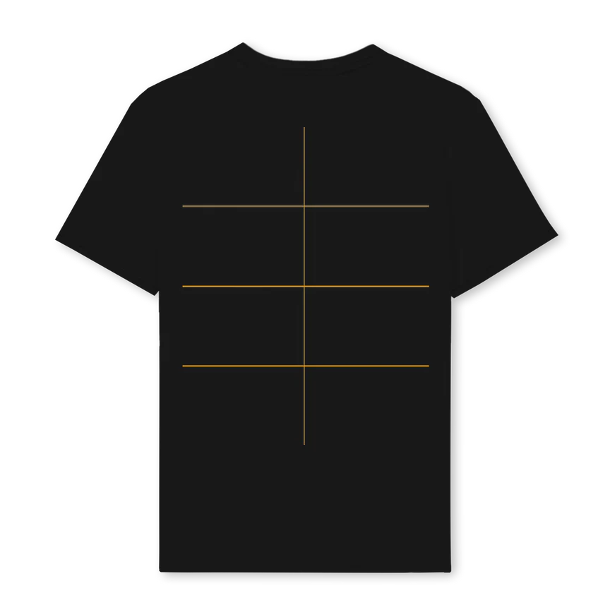 DOUBLELOGOTWO Black Regular Tee. - Image 2