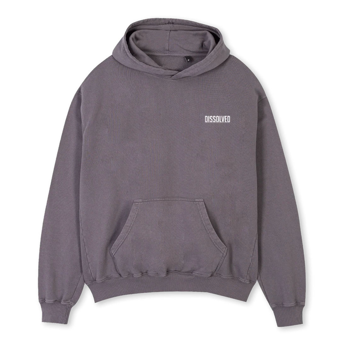 DP Pigment Grey Oversized Hoodie.