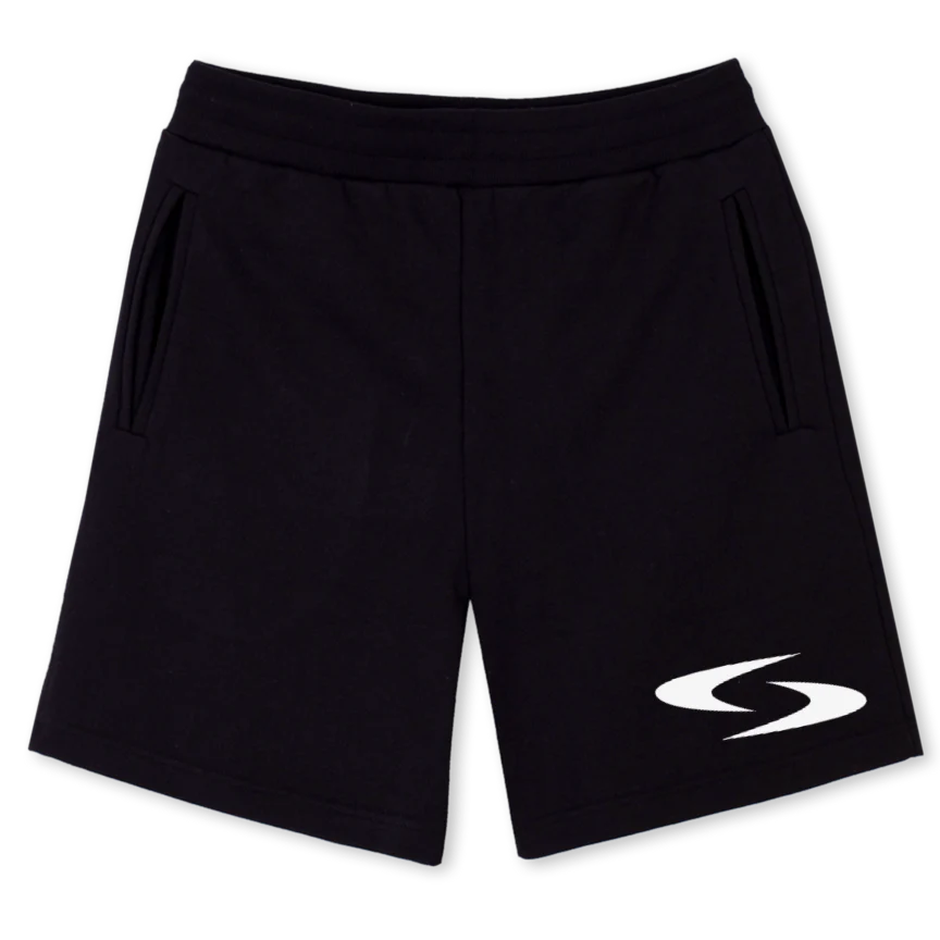 DRACSSHORTS Black Sweatshorts.