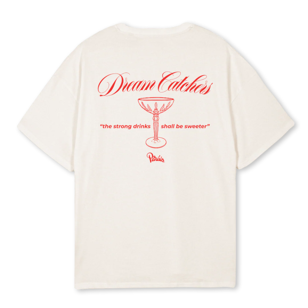 DREAM Vintage White Oversized Tee. - Image 2