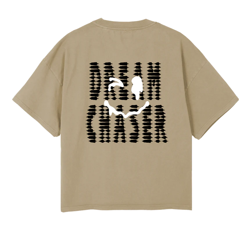 DREAMCHASER Vintage Dune Oversized Boxy Tee. - Image 2