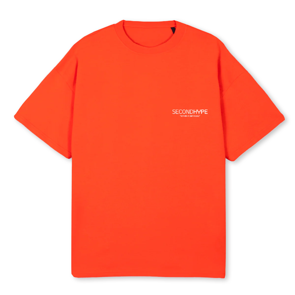 DREAMS HOT ORANGE Hot Orange Oversized Tee.