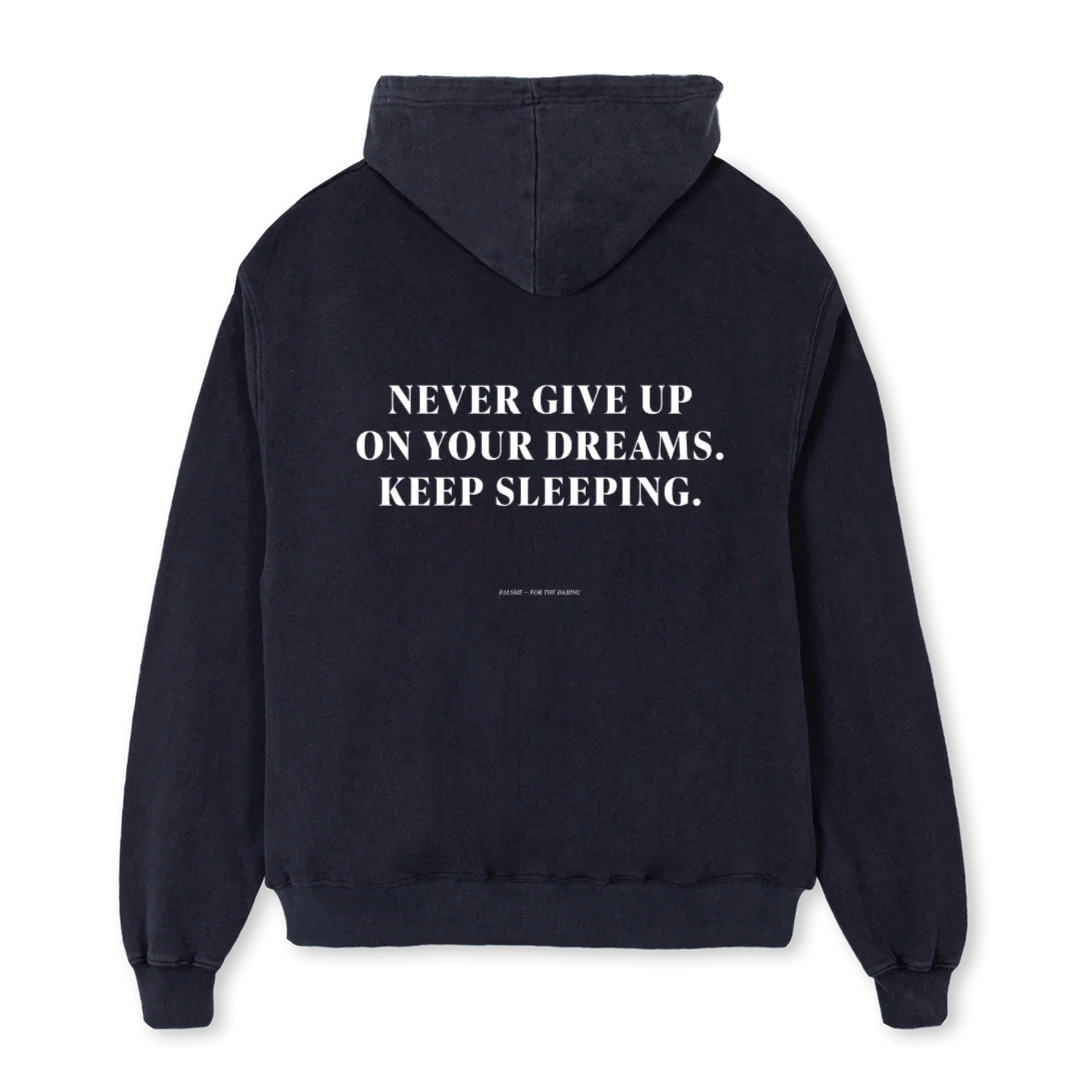 DREAMS Vintage Black Oversized Hoodie. - Image 2