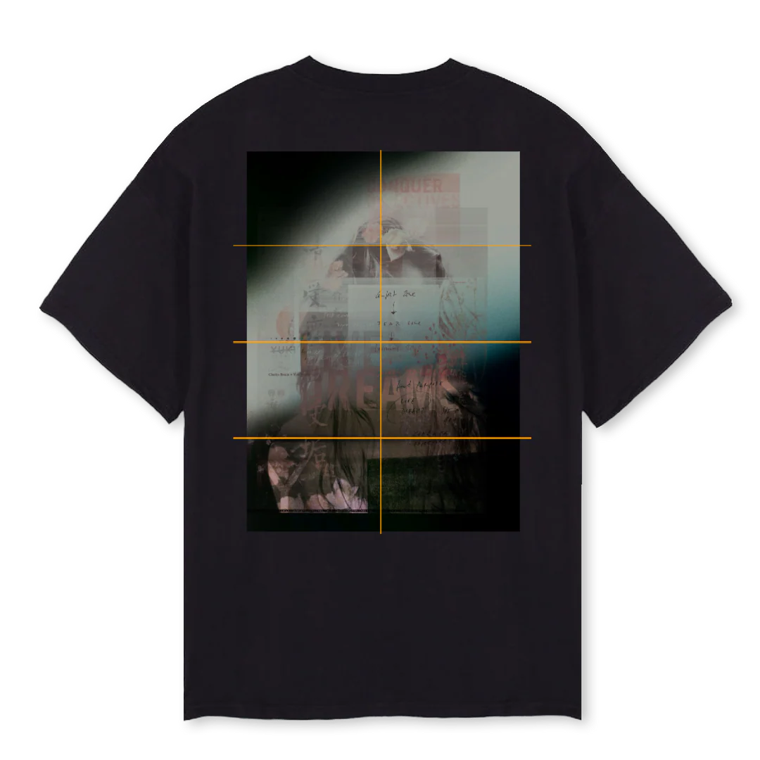 DREAMSSHIRT Black Oversized Tee. - Image 2