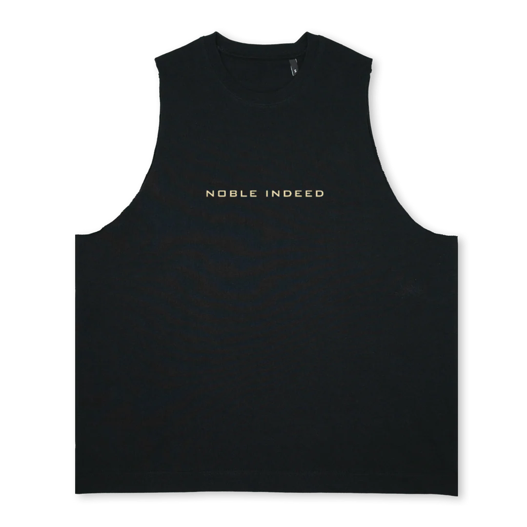 DREAMT Deep Black Oversized Vest.