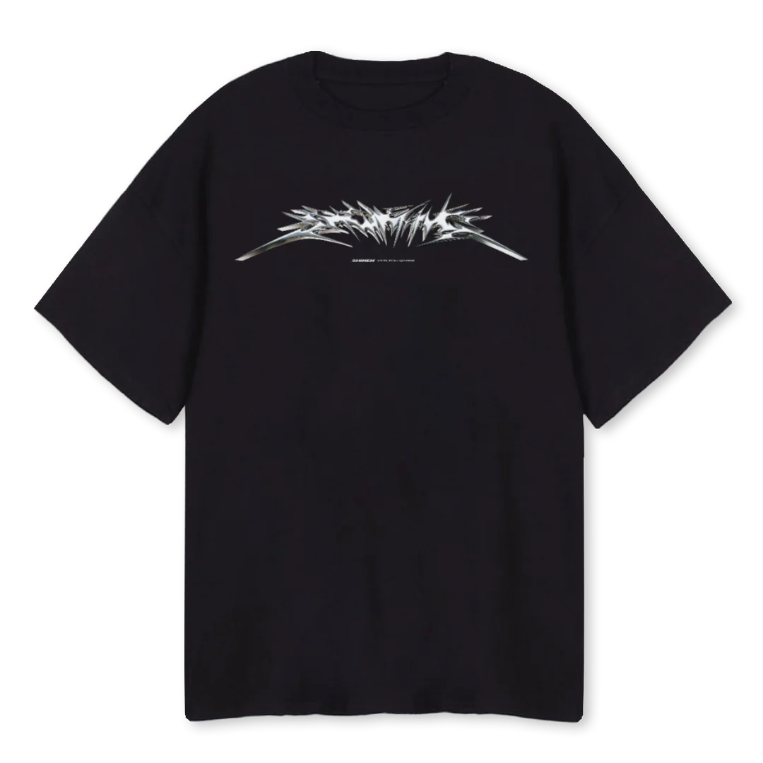 DRFT CHROME Black Oversized Tee.