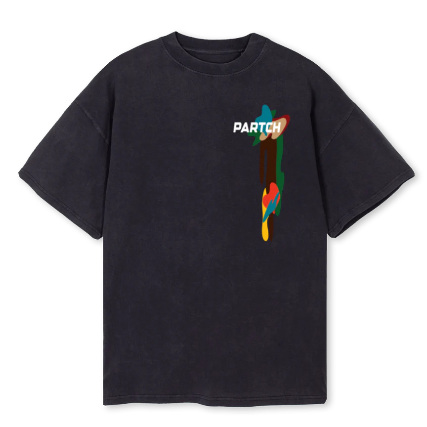 DRIFTOVTVBLK Vintage Black Oversized Tee.
