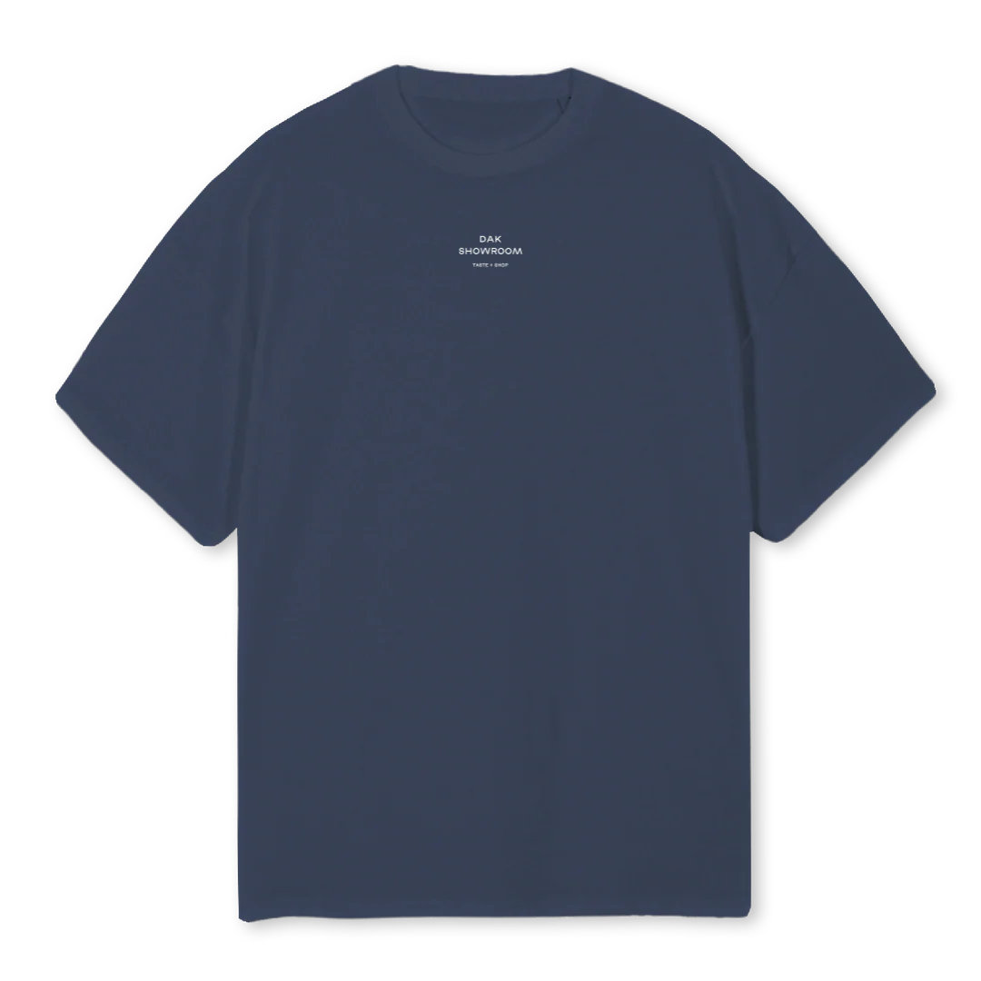DS BACK DOOR WH_1 Navy Blue Oversized Tee.