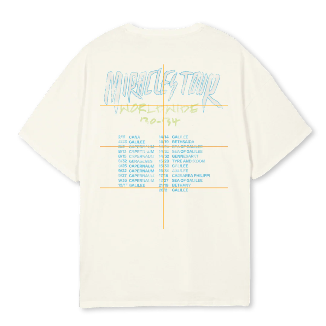DST CRM MT SHIRT Cream Oversized Tee. - Image 2