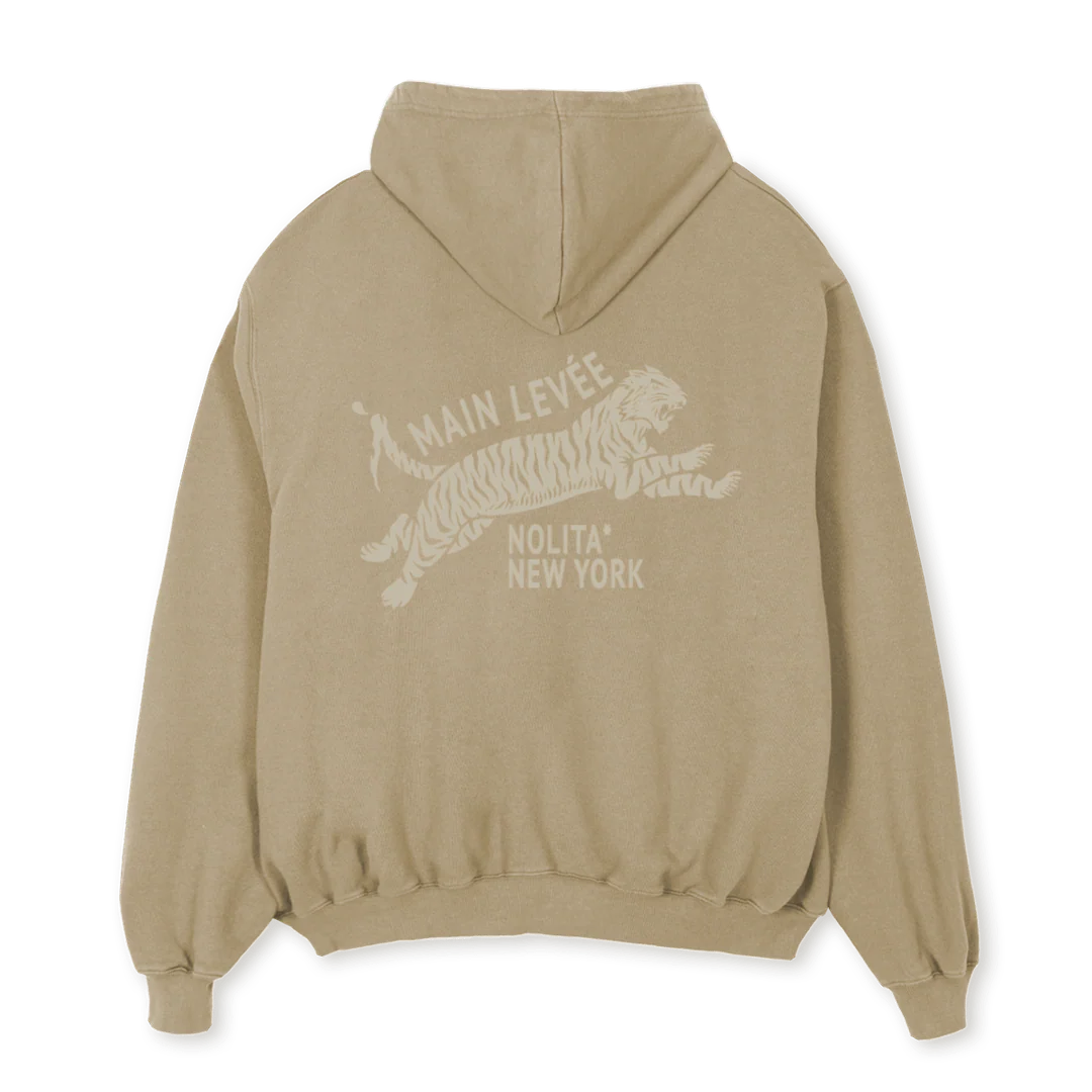 AMLCHINATOWNTIGER_VD Vintage Dune Oversized Hoodie - Image 2