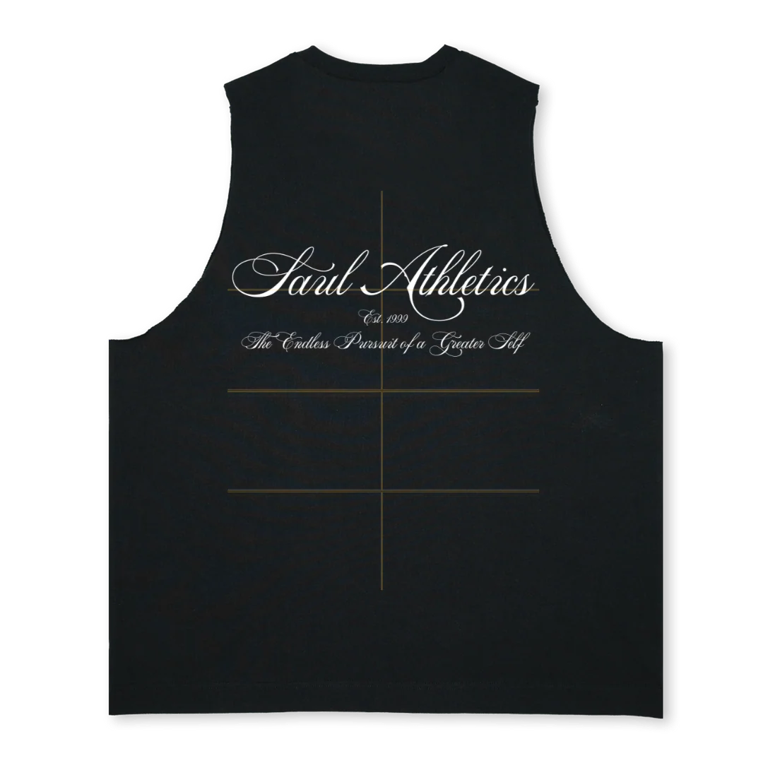 ECOB Deep Black Oversized Vest. - Image 2
