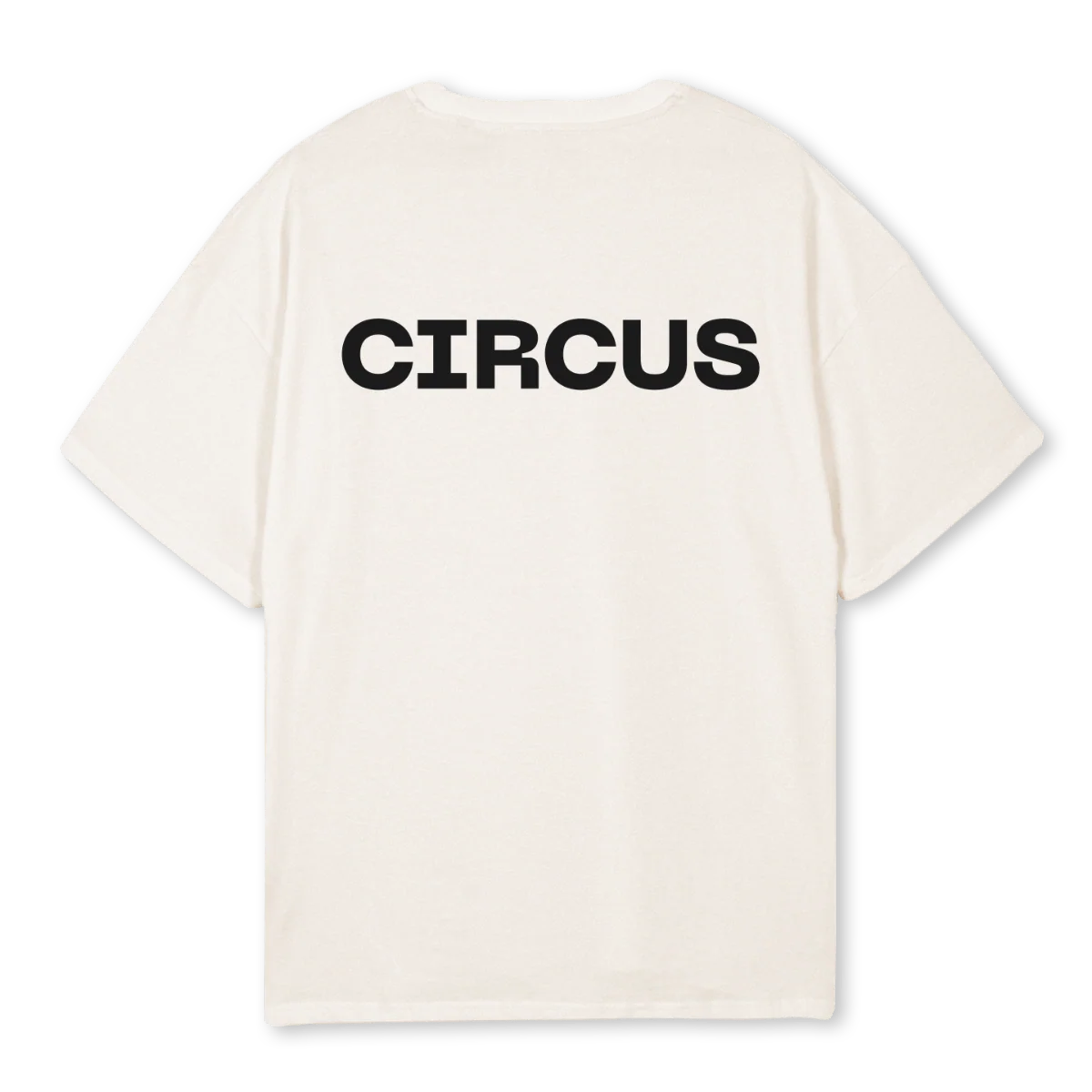 ECRUCIRCUS Vintage White Oversized Tee. - Image 2