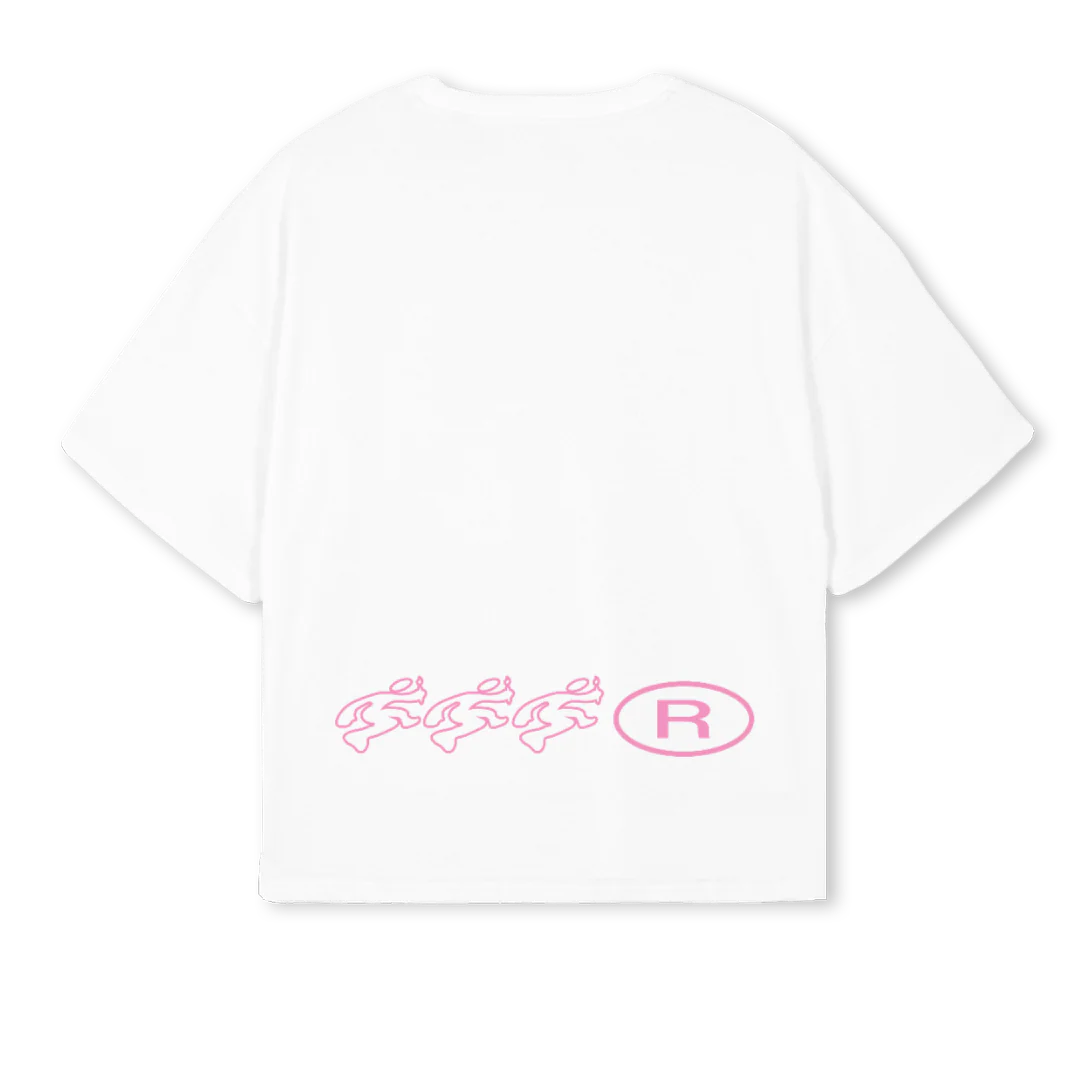 EEEE White Oversized Boxy Tee. - Image 2