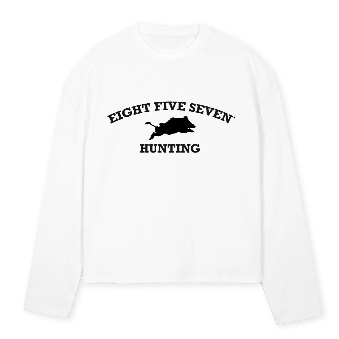 EFS STWOLS White Oversized Boxy LS Tee.