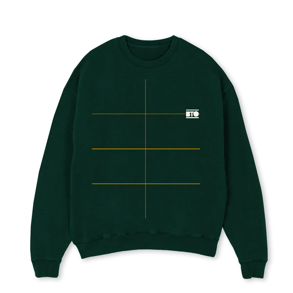 EG Wild Green Oversized Crewneck Sweater.