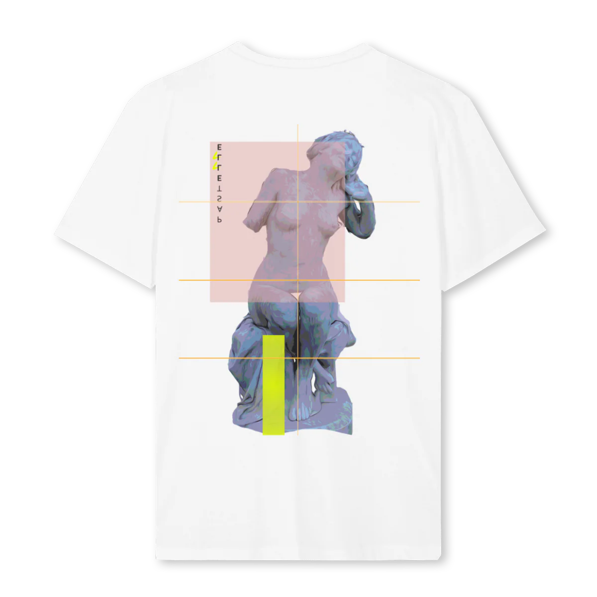 ELLEX White Regular Tee. - Image 2