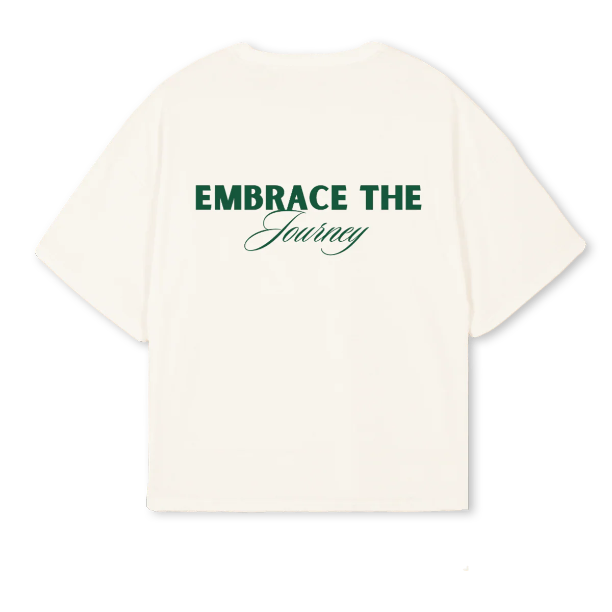 EMBRACE Vintage White Oversized Boxy Tee. - Image 2
