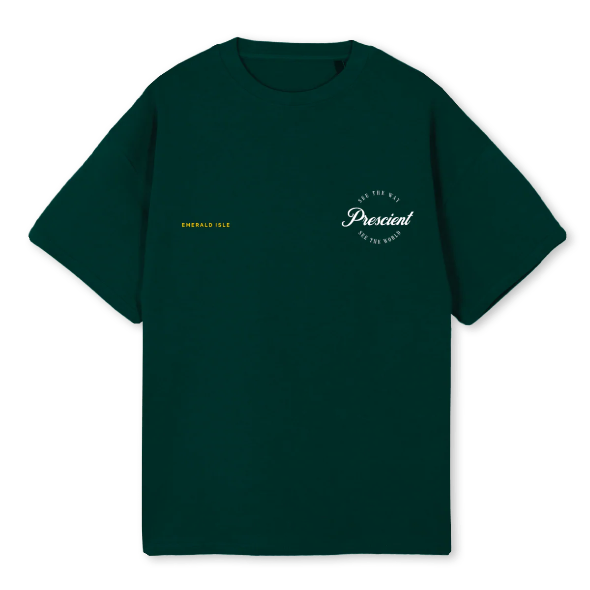 EMERALD ISLE T SHIRT Wild Green Oversized Tee.
