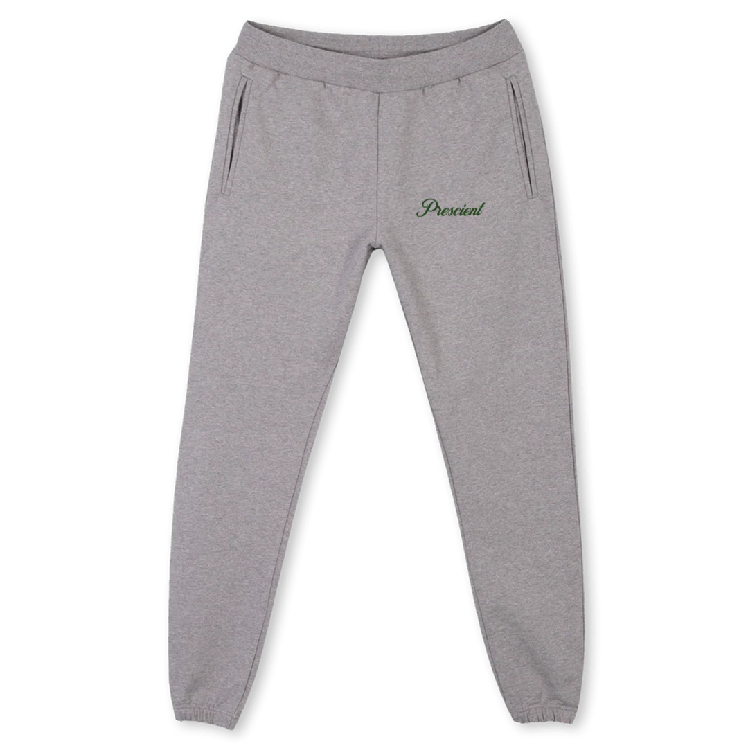 EMERALDJOGGERS Grey Marl Sweatpants.