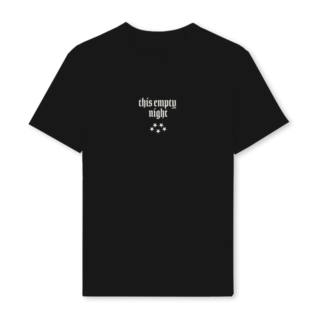 EMPTYNIGHT Black Regular Tee.