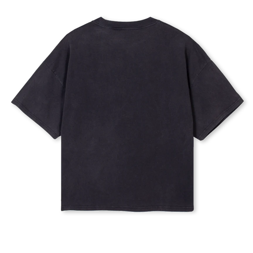 EMSBLANKVINTAGEBLACK Vintage Black Oversized Boxy Tee. - Image 2