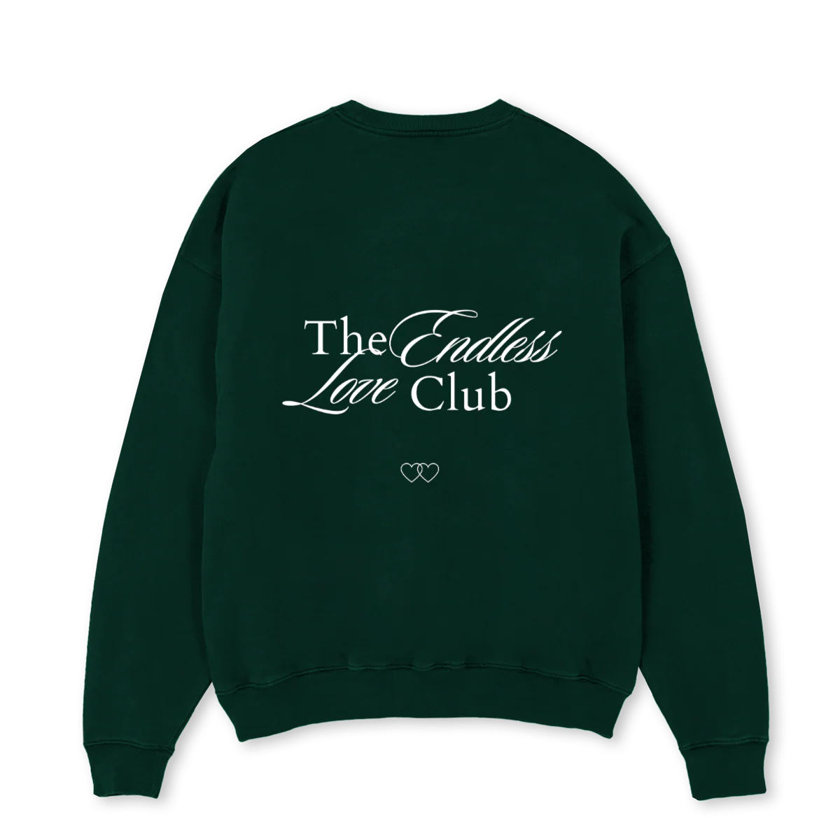 ENDLESSLOVEVERDE Wild Green Oversized Crewneck Sweater. - Image 2