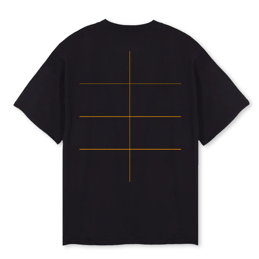 ENJAYICON Black Oversized Tee. - Image 2