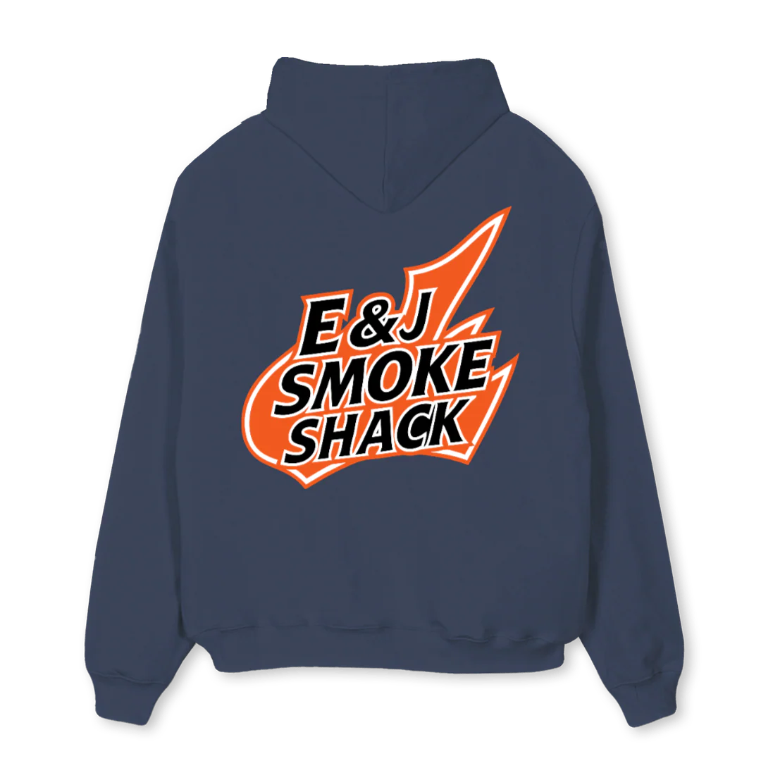 ENJFIRE Navy Blue Oversized Hoodie. - Image 2